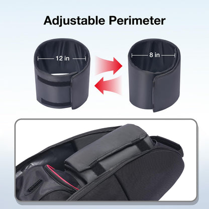 Gofly Golf Travel Bag Support System, Club Protective Pad and Support Pole