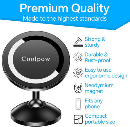 Gym Magnetic Phone Holder Mount for MagSafe【All Metal】Dual Magnetic Phone Holder for Gym Accessories Attach to Metal Surface, Gym Phone Holder Magnet for iPhone 16 15 14 13 Pro Max Gift for Men Women