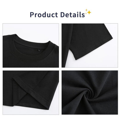 3 Pack Mens Oversized T-Shirts Fashion Loose Fit Crewneck Tshirt Streetwear Heavyweight Short Sleeve Tee Shirt Gym Workout Tops(WTBGBK,L)