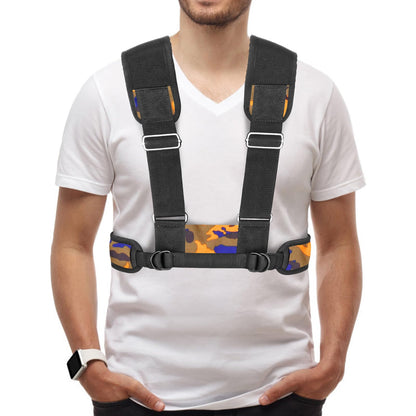 Dolibest Sled Harness for Fitness Resistance, Works with Tire, Sled and Parachute -Adjust Padded Shoulder Strap, Durable and Comfortable, Perfect for Running, Football Speed and Strength Training