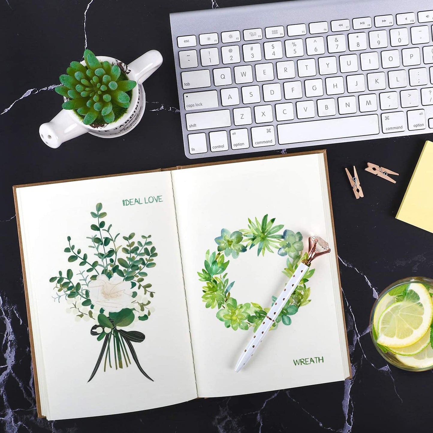 EOOUT 3pcs Blank Notebook, A5 Hardcover Sketchbook 120 Sheets 240 Pages Unlined Notebook, 100gsm Paper, 5.6 x 8.2in, Journal for Drawing, Art, Travelers Gifts, Students and Office Supplies