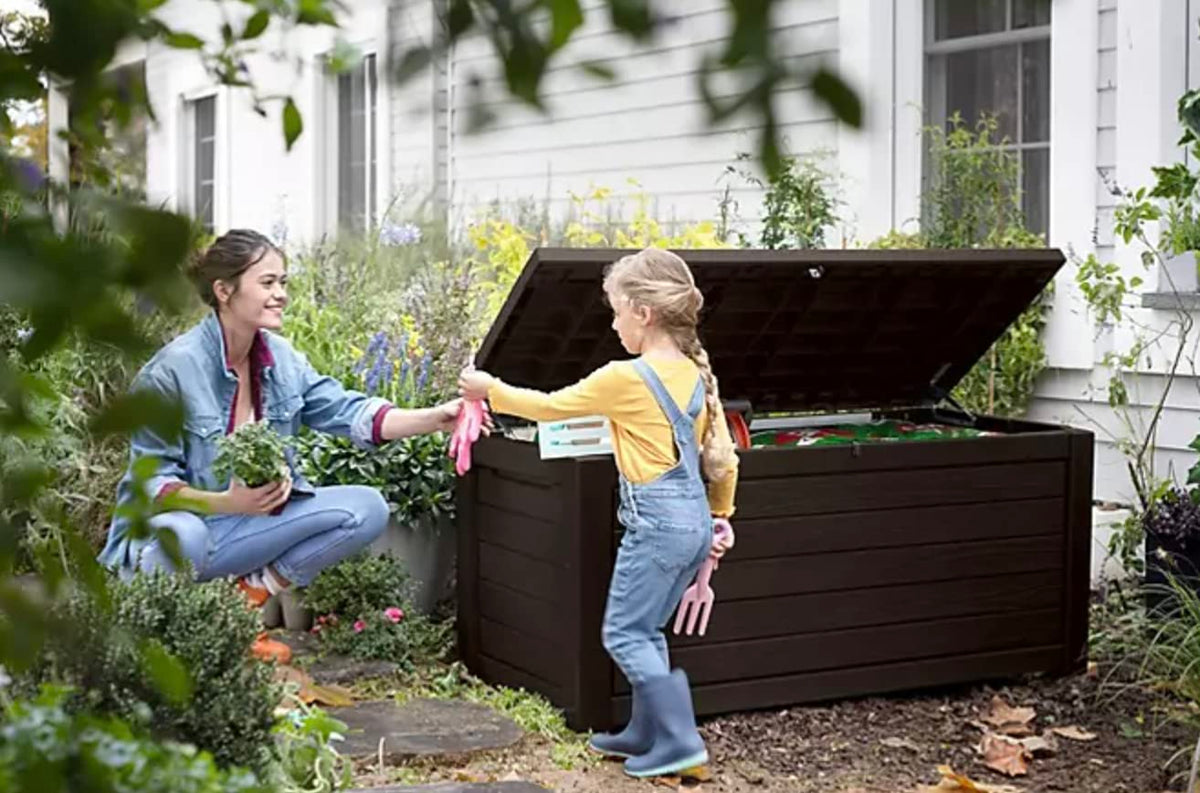Keter 165-Gallon Resin Outdoor Deck Box