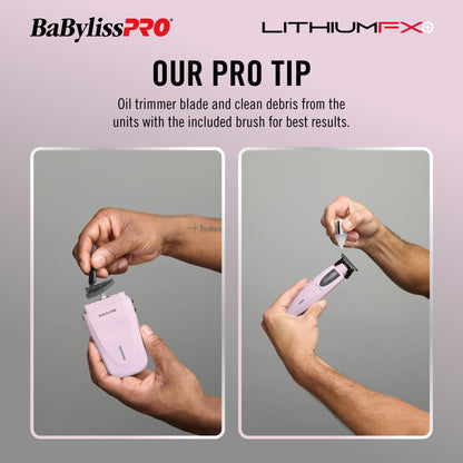 LithiumFX Cord/Cordless Lithium Ergonomic Hair Trimmers for Men