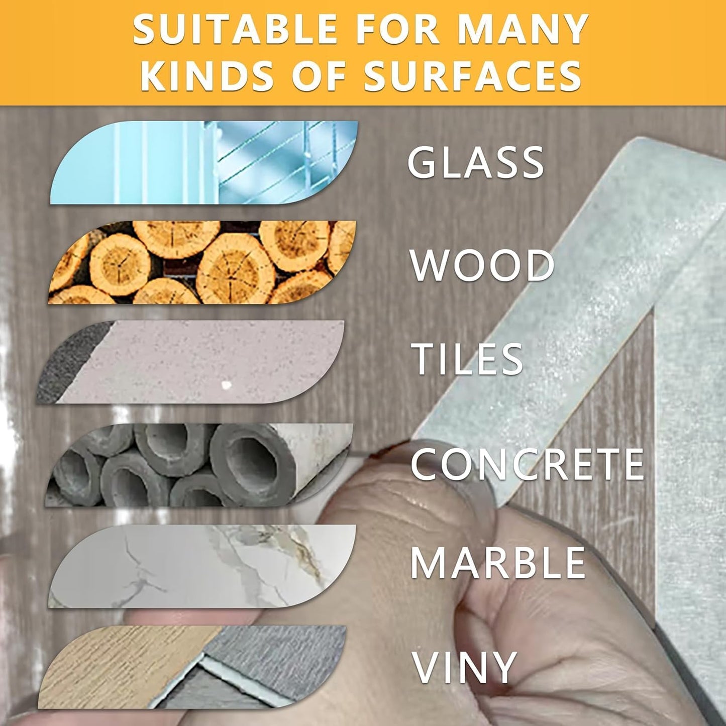 SWRT Masking Tape– 48 Rolls Bulk Pack, 1 Inch Wide x 55 Yards Each (2640 Yards Total), Writable General Purpose Masking Tape for Painting, Labeling & Multi-Surface Projects, Clean Removal & Easy Tear