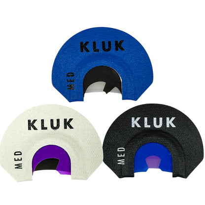 KLUK Custom Calls Old Meets New Series Turkey Mouth Calls, 3 Pack