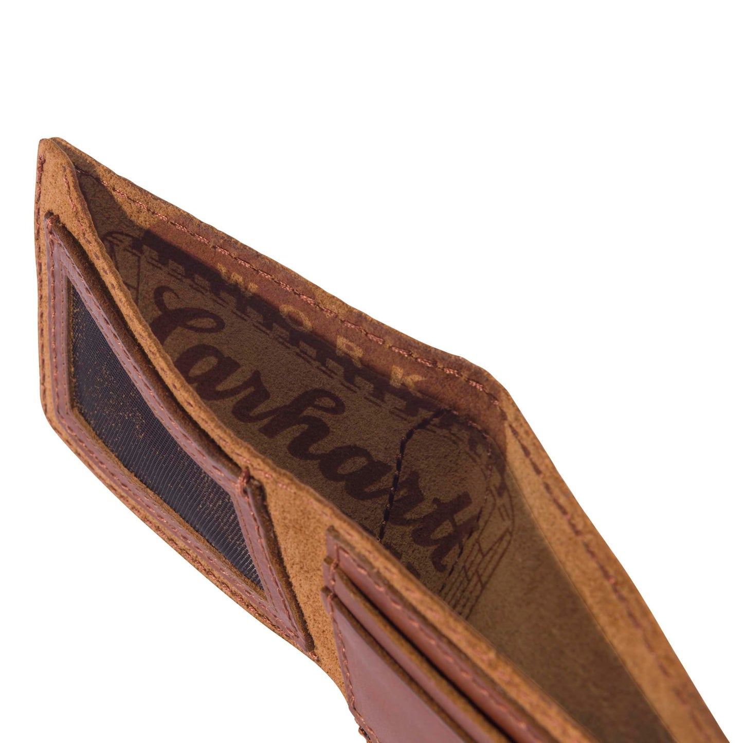 Carhartt Mens Full Grain Patina Leather Wallets, Bifold, and Front Pocket Options, Brown (Bifold)