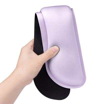 Dapesuom Enlarge Keyboard Wrist Rest, Cute Memory Foam Keyboard Wrist Cushion for Computer Desk Mats Support, Typing Pain Relief Ergonomic Mouse Pad Rests with Non-Slip Base for Gaming, Laptop, Purple