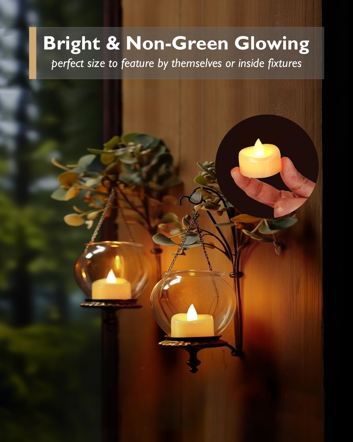 merrynights LED Candles, 12 Pack Tea Lights with Timer, Flameless Tea Lights Candle Battery Operated Fake Votives for Halloween Diwali Christmas, 6 H On and 18 H Off, D 1.5” x H 1.25”