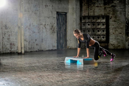 Reebok Adjustable Aerobic Step Platform - Multipurpose for HIIT & Strength Training | Ideal for Cardio Workouts