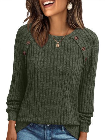 AUTOMET Womens Long Sleeve Tshirts Business Casual Tunic Work Tops Fashion Cute Sweaters Fall Outfits 2025 Dressy Blouse