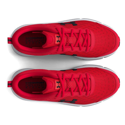 Under Armour Men's Charged Assert 10 Shoes, (600) Red/Red/Black, 10.5
