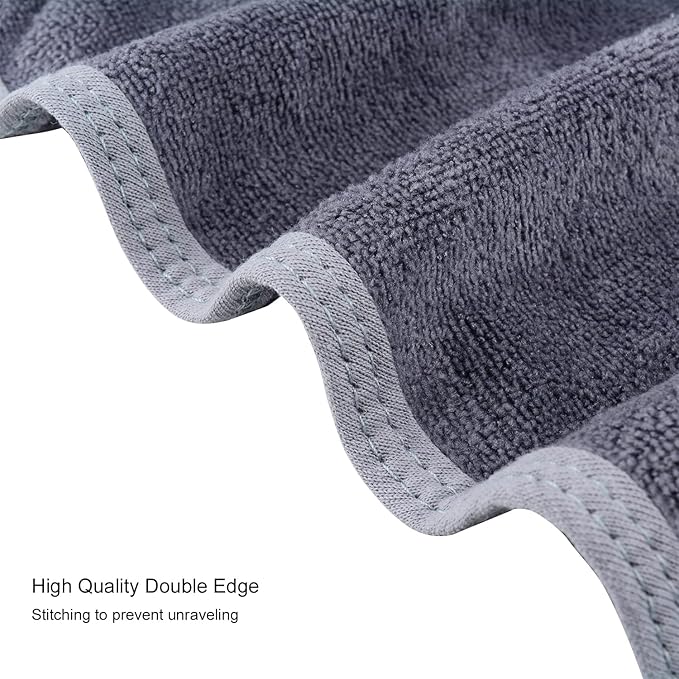 Microfiber Facial Cloths, 8 Pack, Super Absorbent, Quick Drying Fast,