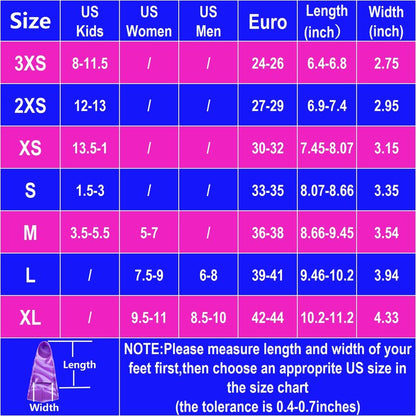 Gugmoy Kids Swim Fins,Comfortable Silicone Flippers for Swimming and Diving,Size Suitable Beginners Kids Girls Boys Adults (Medium, GrapePurple)