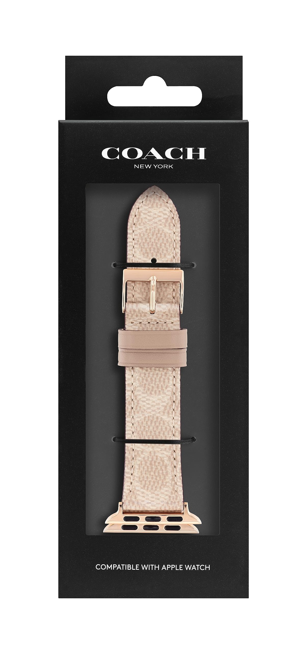Coach Apple Watch Strap, Compatible with Apple Watch 38mm/40mm and 41mm Interchangeable Band, Create Your Unique Style