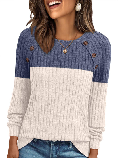 AUTOMET Womens Long Sleeve Tshirts Business Casual Tunic Work Tops Fashion Cute Sweaters Fall Outfits 2025 Dressy Blouse