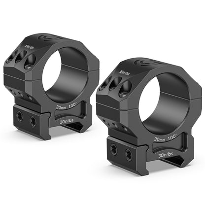 CVLIFE Precision Scope Rings Mount - 30mm Scope Rings for Picatinny Rail - 20mm Medium Profile Mount - 2 Pieces