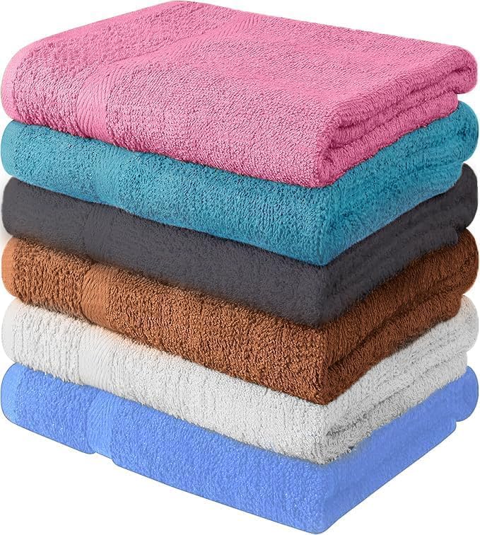 100% Cotton Bath Towel Set – Soft, Absorbent Towels