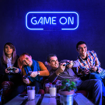 Kavaas Gamer Neon Sign, Game Controller LED Sign for Gaming Room Decor - Game Neon Sign for Teen Boy Room Decor - Best Gamer Gifts for Boys, Kids