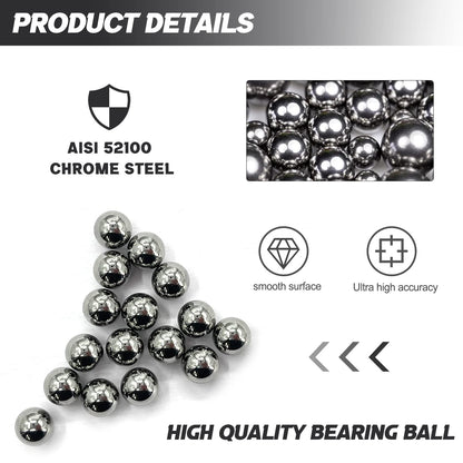 11mm Ball Bearing Solid Steel Bearing Balls Precision Balls - 200 Pieces
