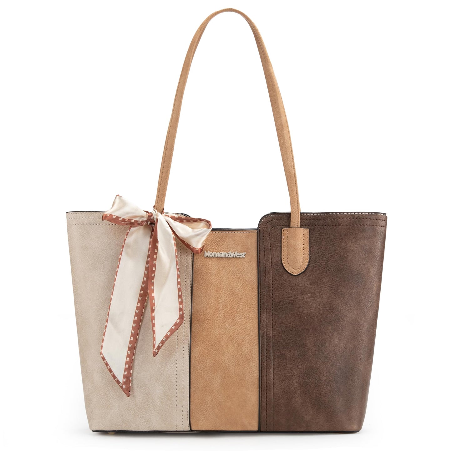 Montana West Tote Bags for Women Medium Top Handle Satchel Purses Large Shoulder Handbag Hobo Bags MWC-323BTN