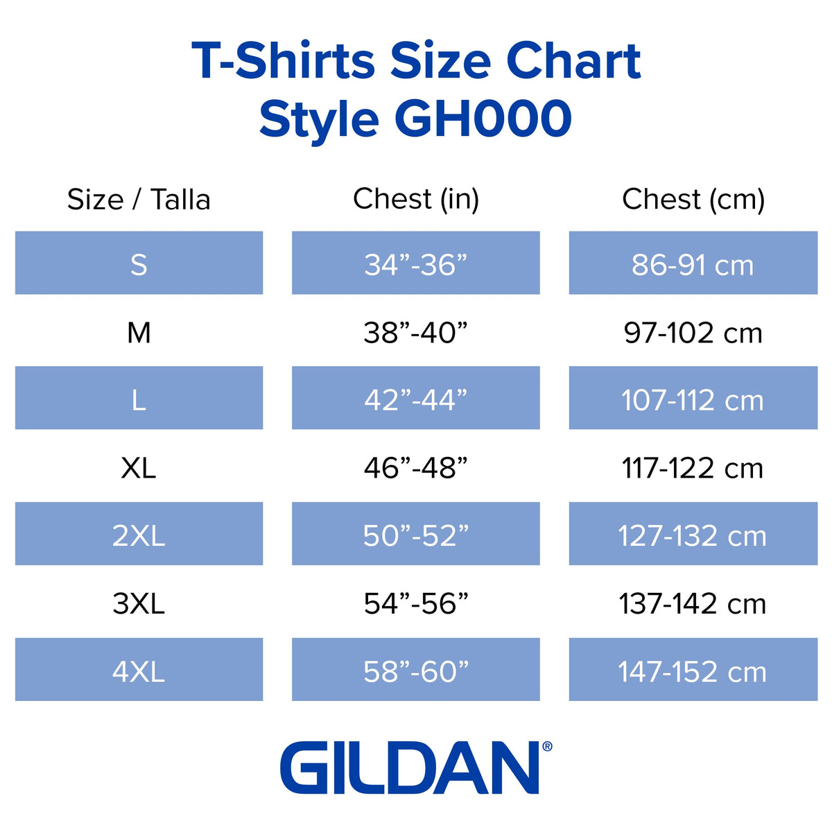 Gildan T-Shirt, Style GH000, Black (2-Pack), Small