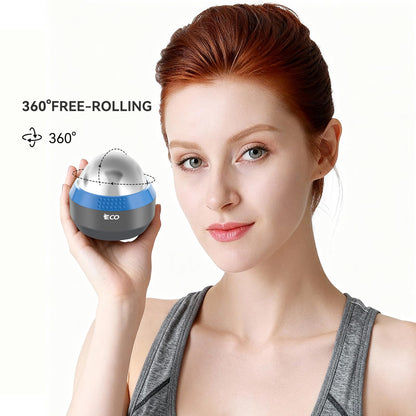 iECO Cold Massage Roller Ball - Ice Roller Ball for Muscles Deep Tissue, Cold & Heat Therapy, Plantar Fasciitis Roller