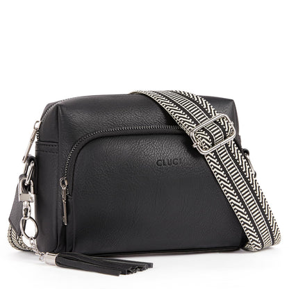 CLUCI Crossbody Bags for Women Trendy, Vegan Leather Shoulder Handbags，Purses for Women with Adjustable Wide Strap