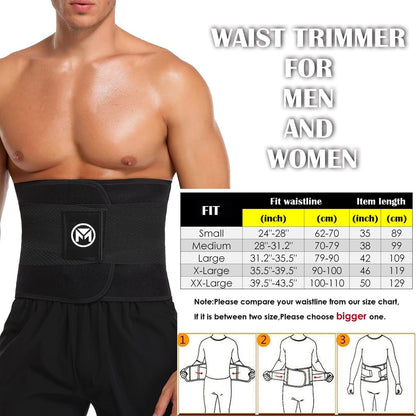 Moolida Waist Trainer for Women Waist Trimmer Workout Fitness Back Support (Hotpink,Small)