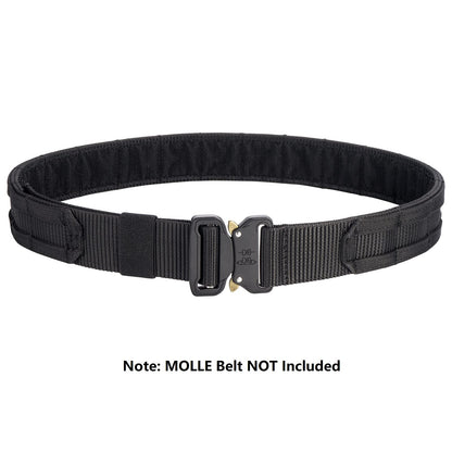 TACNEX Elastic Belt Keeper Strap Keepers Organizers Web Belt Stays Loop Backpack Strap Holder Retainer Band for 1.75" -2" Wide Belts/Straps (BK, 4 pcs)