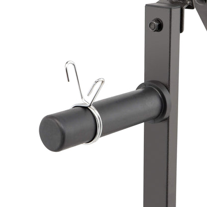 Marcy Home Gym A-frame Organizer for 2-Inch Olympic Weight Plates and Bar, 300 lbs Capacity PT-5740
