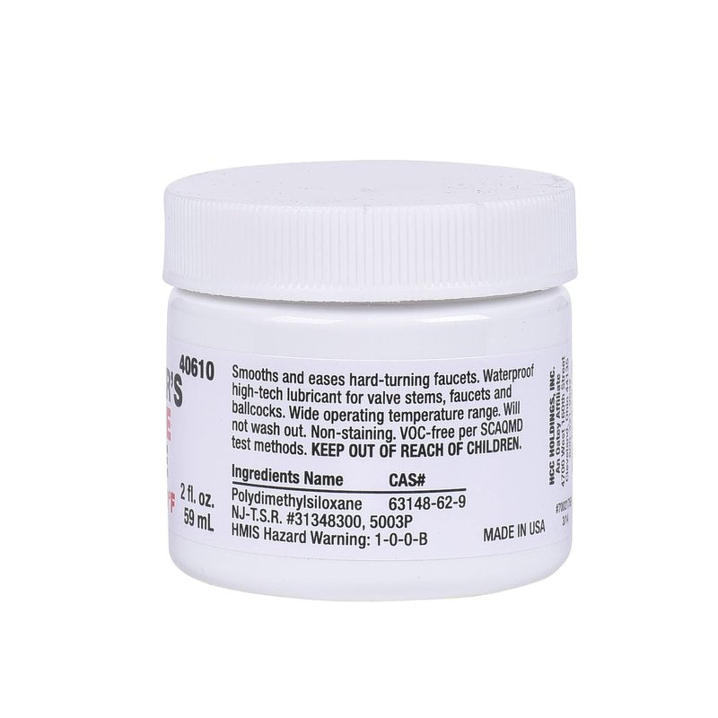 Oatey 40610 Hercules Plumber's Silicone Grease