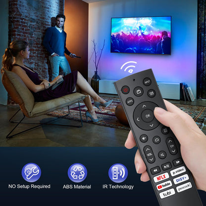 Replacement for Google-Chromecast-Remote, for Chromecast with Google TV Remote 4K/HD & Google TV Streamer 4K(Only for Snow Chromecast Google)
