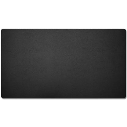 Nekmit Leather Desk Blotter Pad 36 x 20 Inches, Flat, Non-Slip, Waterproof, Black