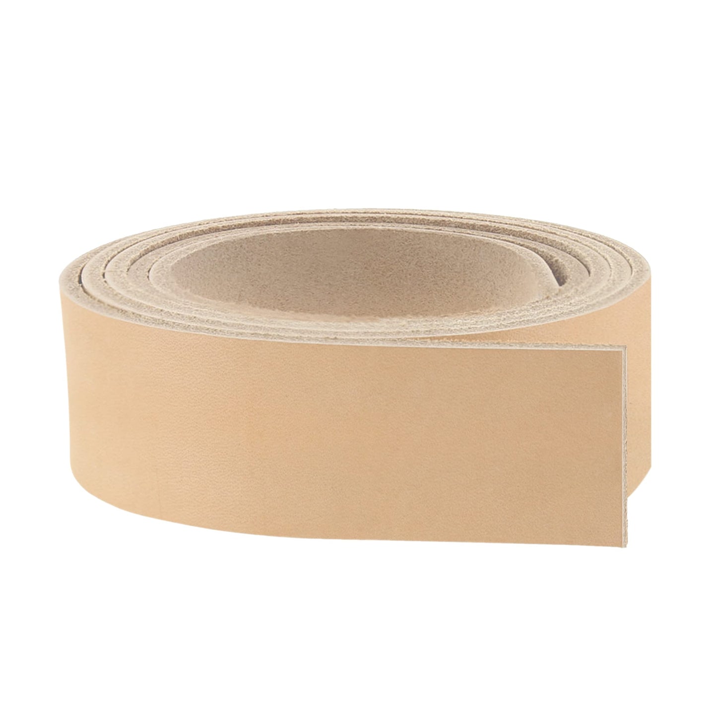 ELW Belt Blanks Strips/Straps 8/9 oz. (3.2-3.6mm) Thickness Size 1-1/4"x84" Full Grain Import Natural Cowhide Vegetable Tanned Leather for Tooling, Engraving, Embossing, Molding, & Dyeing