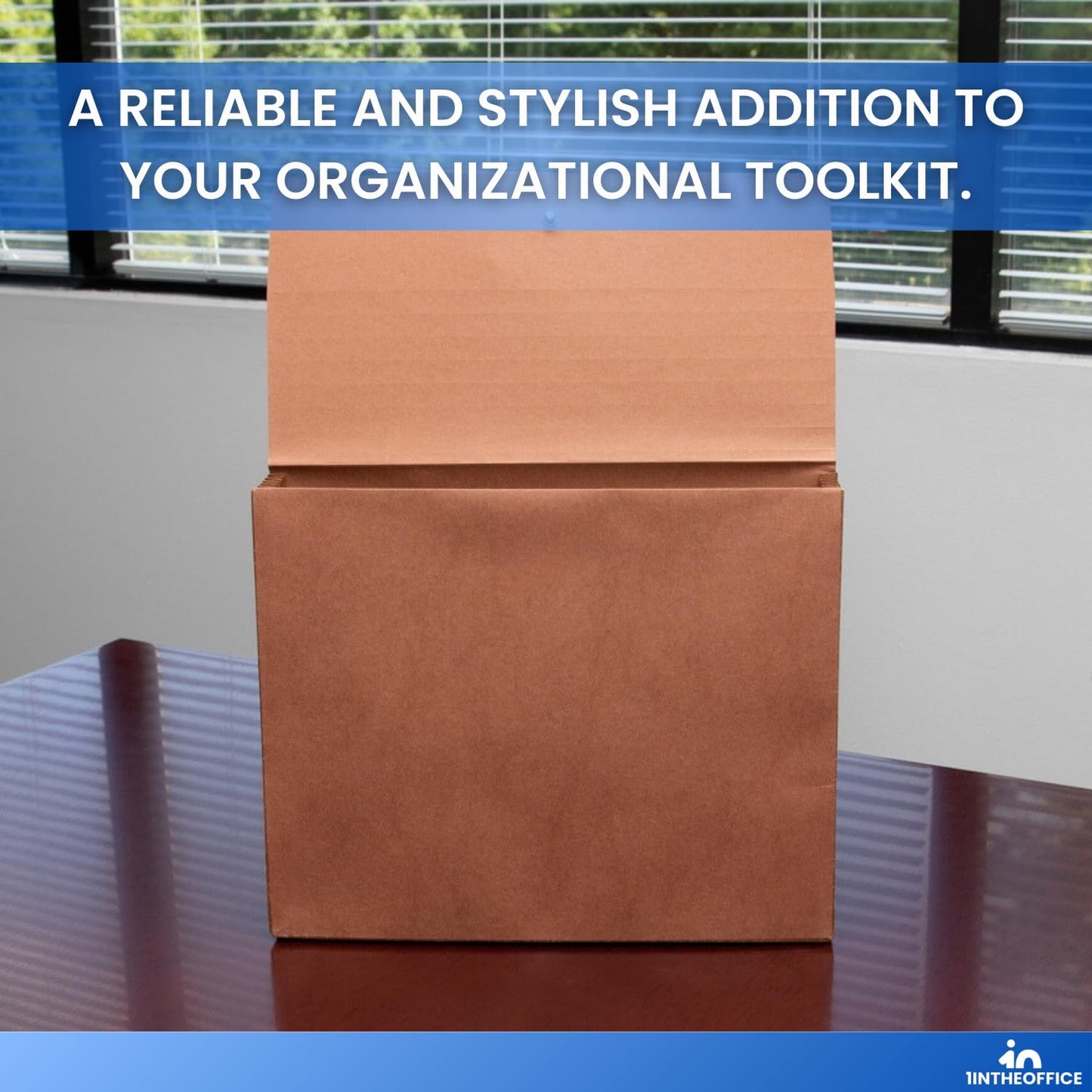 1InTheOffice Expanding File Wallet with Flap and Cord Closure, 5-1/4" Expansion, Legal Size (2 Pack)