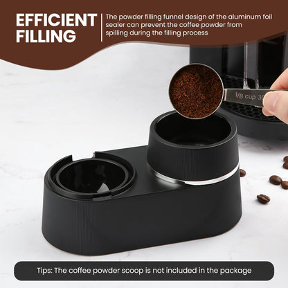 Pro Mael Reusable Vertuo Pods Kit for Nespresso Maker, Coffee Filling Tool