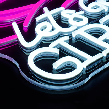 Lucunstar I'M Literally Just A Girl Neon Sign,Pink Led Sign,Led Neon Light for Wall Decor,Light Up Sign for Bedroom,Dimmable Switch USB Connectivity Neon Signs for Girlsroom Decor,Party Light
