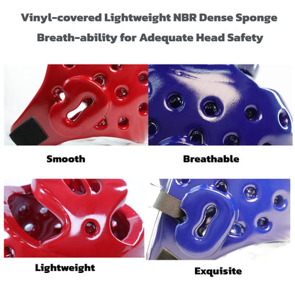 Taekwondo Sparring Head Guard,Competition Protection Headgear for Taekwondo, Karate and Martial Arts