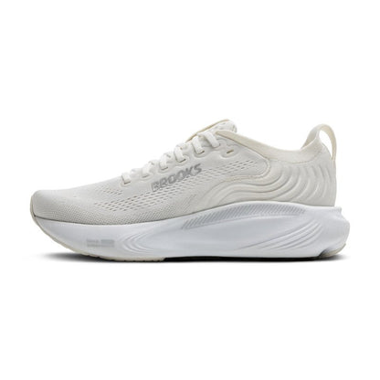 Brooks Women’s Adrenaline GTS 25 Supportive Running & Walking Shoe - White/White/Silver - 10 Wide