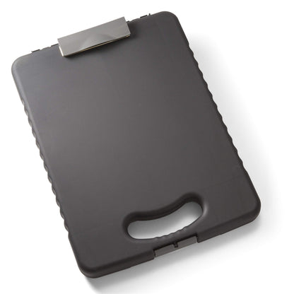 Officemate Letter/A4 Size Deluxe Tablet Clipboard Case, Charcoal (83315)