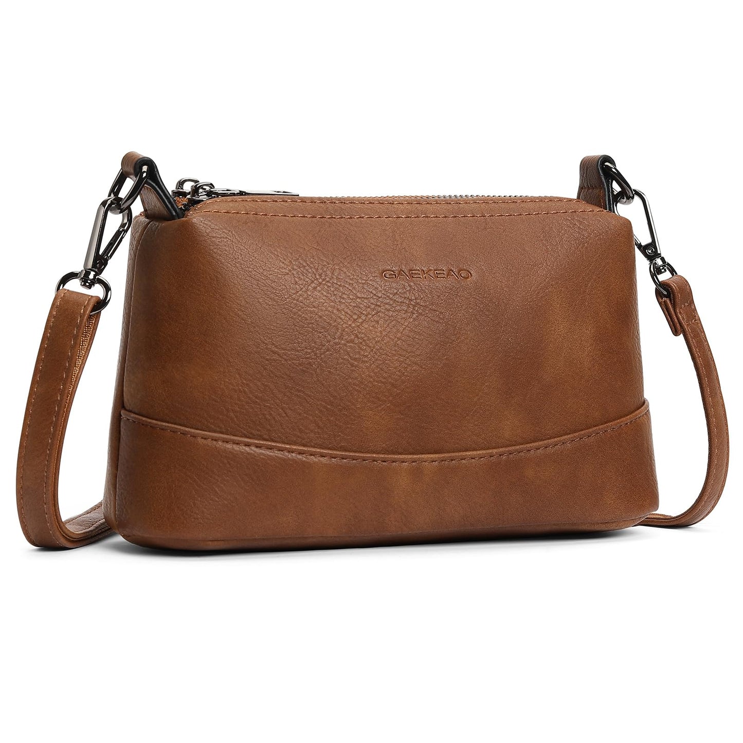 GAEKEAO Crossbody Bags for Women Small Cross Body Purses Vegan Leather Shoulder Bag Travel Purse with Adjustable Strap