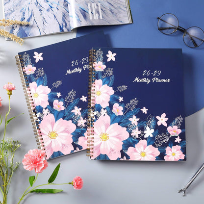 2026-2029 Monthly Planner - July 2026 - June 2029, 3 Year Months Planner, 9" x 11", Notes Pages, 36 Colorful Monthly Tabs, Back Pocket