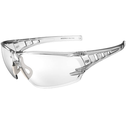 HTS HUNTERSKY S241 Shooting Safety Glasses Anti Fog ANSI Z87.1 Small Size Ballistic Impact Resistant Clear Lens Kid Protective Eyewear for Lab Work DIY