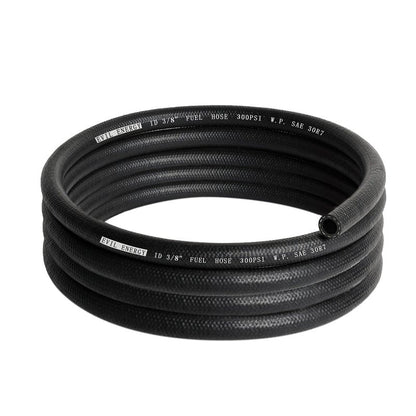 EVIL ENERGY 3/8" Fuel Hose Line Push Lock NBR Rubber SAE 30R7 10FT 300PSI