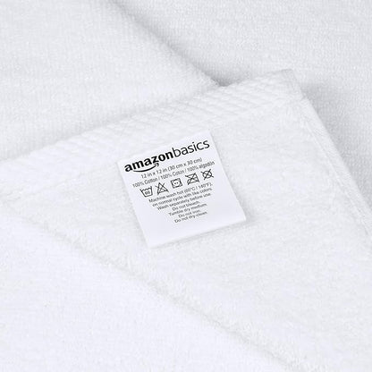 Amazon basics cotton washcloths, Lightweight quick-dry