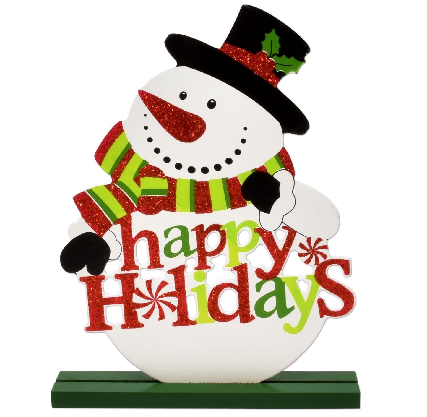 Gift Boutique 6 Christmas Table Signs Decorations Wooden Centerpiece Tabletop Snowman Wood Desktop Decor for Kitchen Home Xmas Holiday Party Supplies