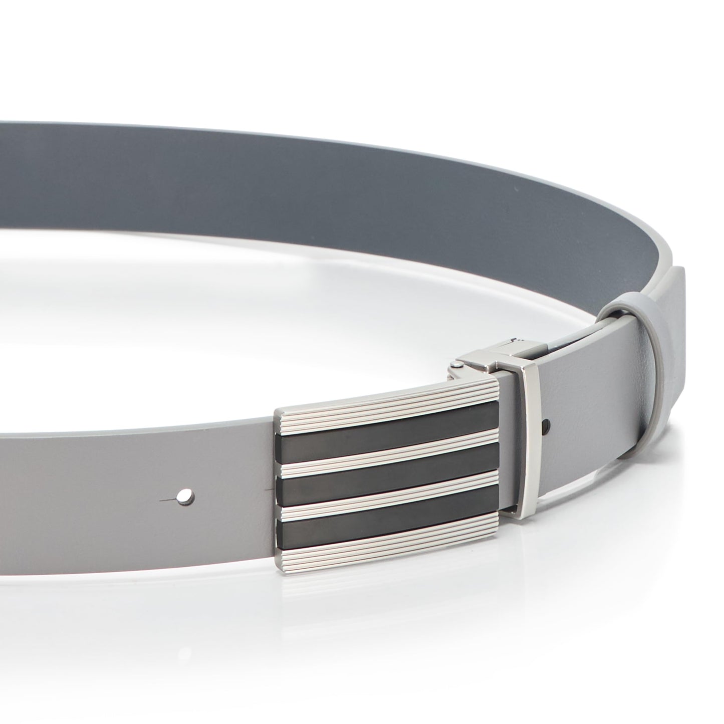 adidas Men's Ultimate365 Tour 3-Stripes Belt, Grey Three, One Size