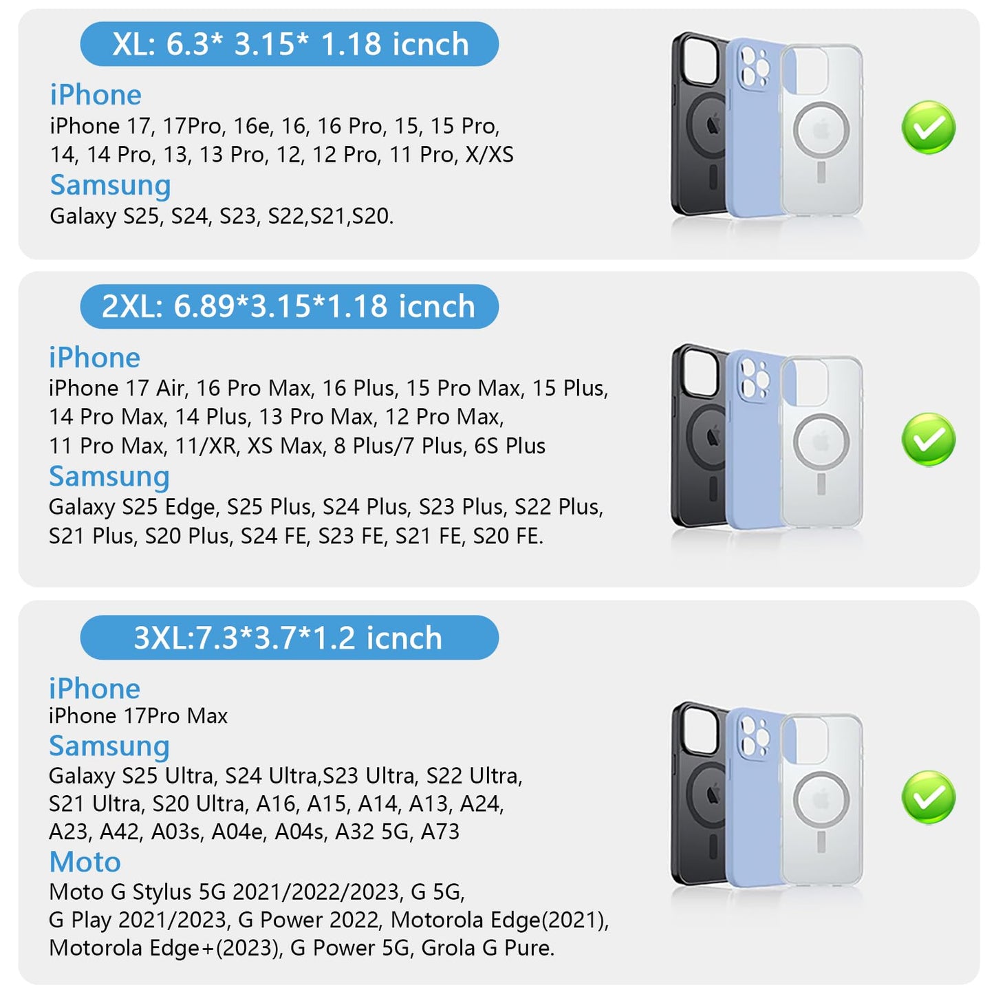 Belt Phone Holder for iPhone 17 17 Pro 16 Pro 16e 15 15Pro 14 13 12 11 Xs 10 X XR,Premium Leather Phones Pouch with Belt Clip Cell Phone Holder