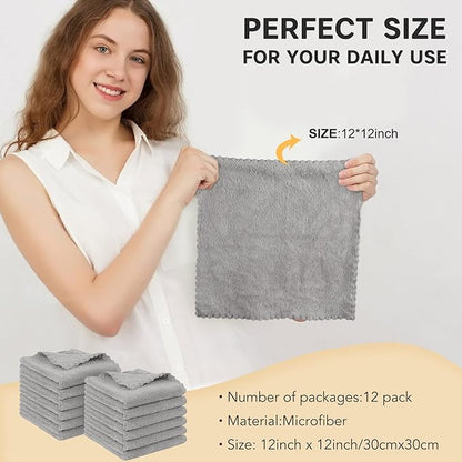 SUNLAND Microfiber Face Cloth Reusable Makeup Remover Facial Cleansing Towel