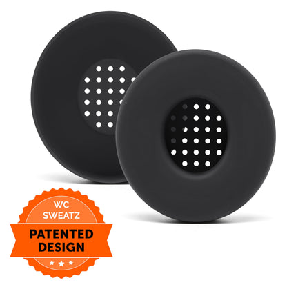 WC SweatZ Solo - Patented Earpad Sweat Covers for Beats Solo 4 & 3, Made by Wicked Cushions | Sweatproof & Machine Washable | Black